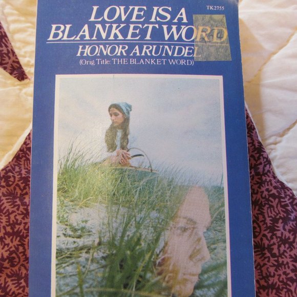 Vintage 1976 Book ~ Love Is A Blanket Word ~ by Honor Arundel - Picture 1 of 10